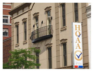 HQAA Building in Downtown Waterloo, Iowa